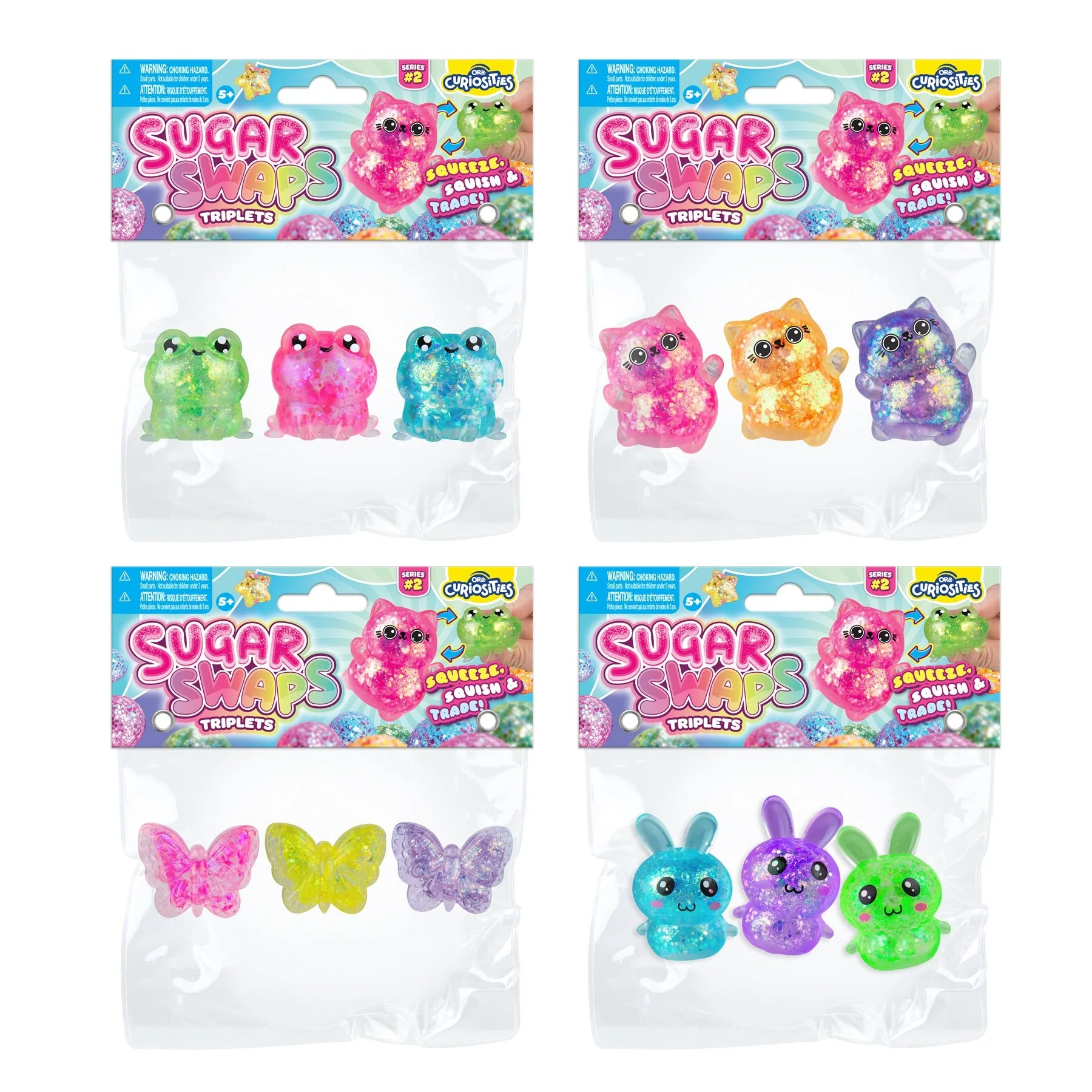 Sugar Swaps Triplets Assorted