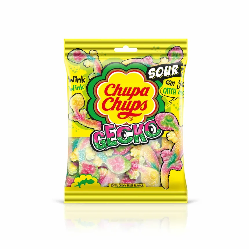 Sour Chupa Chups Gecko 90g
