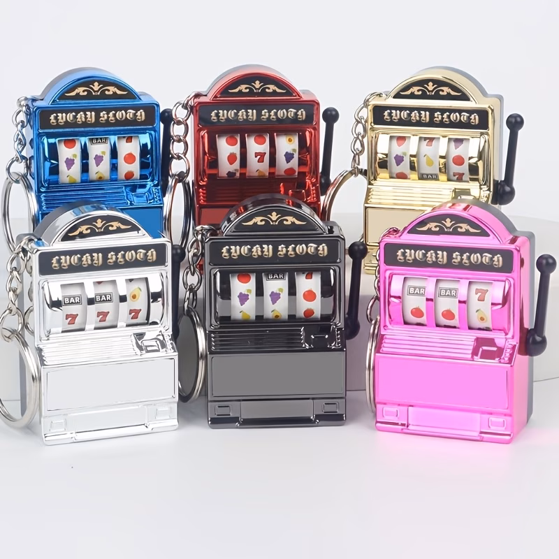 Slot Machine Keychain