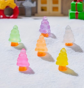 6 Pc Mini Resin Trees — Mini Add-Ons from Canadian Beats Marketplace
