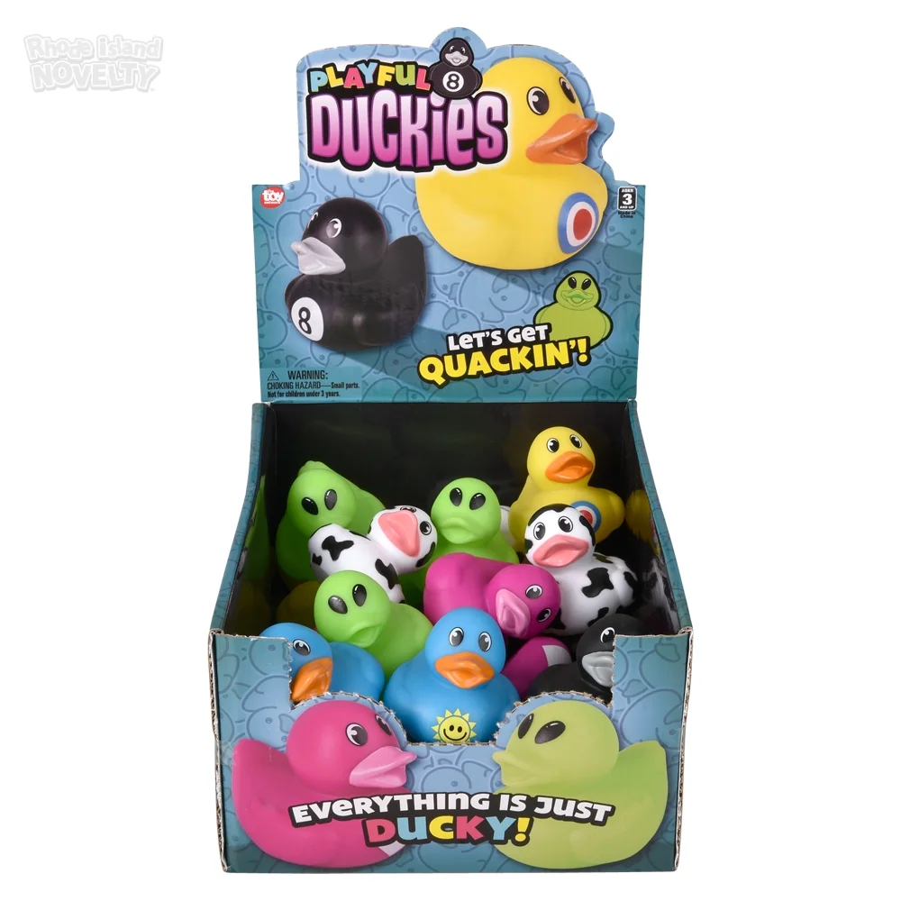 Assorted Playful Duckies